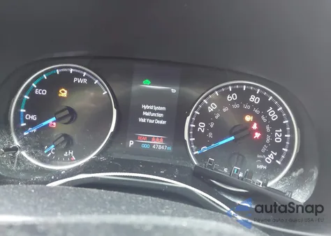 2022 Toyota Rav4 Hybrid Le из США, поврежденный, VIN 2T3LWRFV5NW140616